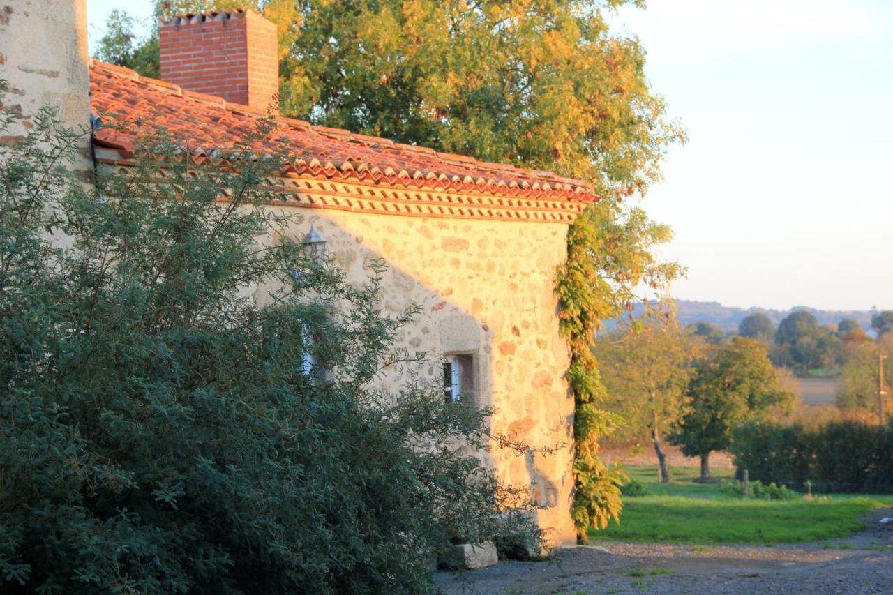 Les Chambres D'Hotes De La Metairie Du Bourg レ・ゼルビエ エクステリア 写真